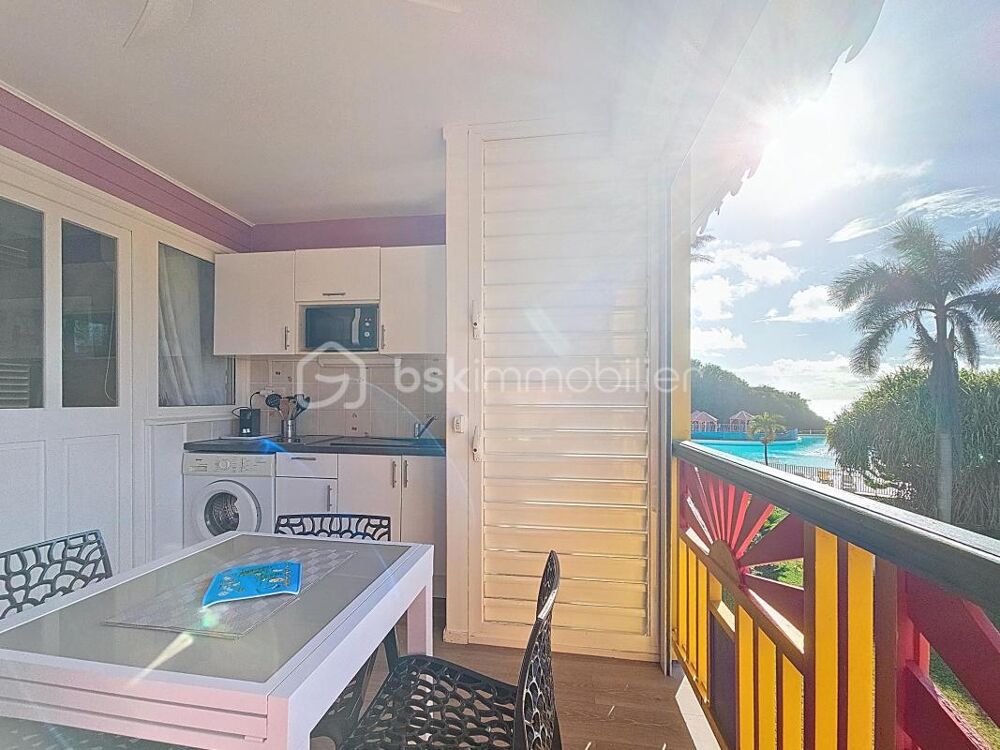 Vente Appartement Studio Anse des Rochers vue mer Saint francois