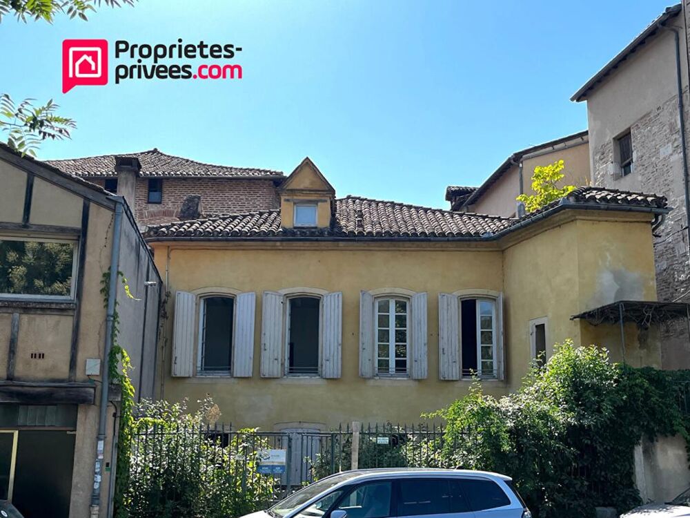Maison à restaurer Cahors centre ville 280 m²