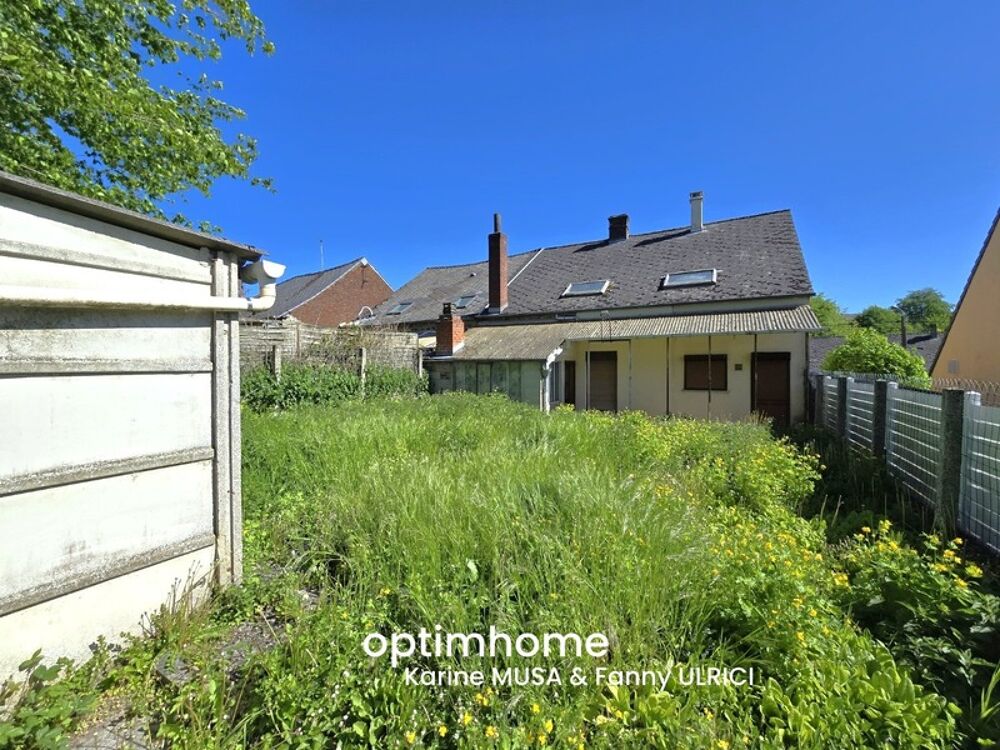 HIRSON (02) - ? Vente maison avec 2 chambres ??, grenier aménageable, terrasse et terrain ?