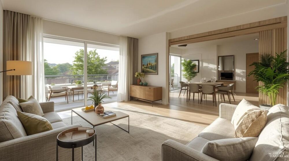 `**POINT DU JOUR - BALCON EXPOSITION SUD - BUANDERIE - SUPERBE APPARTEMENT 3 PIÈCES PROXIMITÉ TRANSPORTS