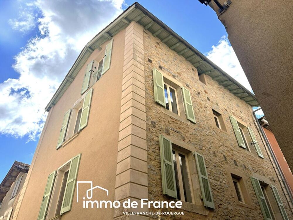 Vente Maison Charmante maison de ville avec terrasse, Villefranche De Rouergue, 129 m², 4 pièce(s) 121 m2 Villefranche de rouergue