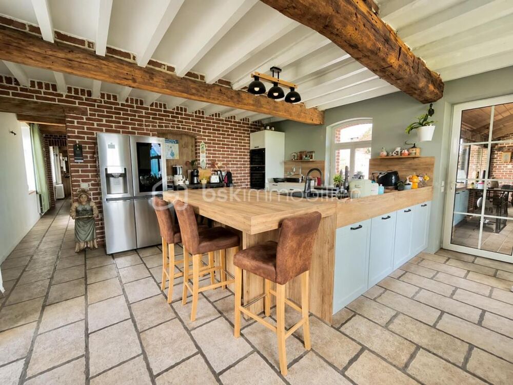 Vente Maison Ferme de caractère du XIXe siècle – 240 m² habitables – 2 364 m² de terrain – SecteurPévèle Cappelle en pevele