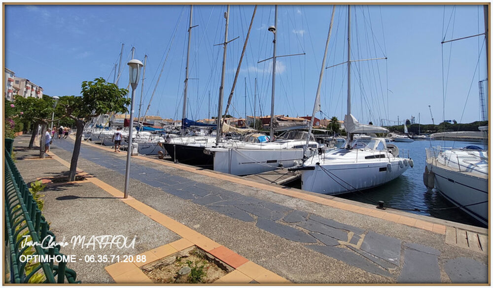 Vente Parking/Garage A vendre parking privatif 12 m2 sécurisé - accés direct port - CAP AGDE 34300 Agde