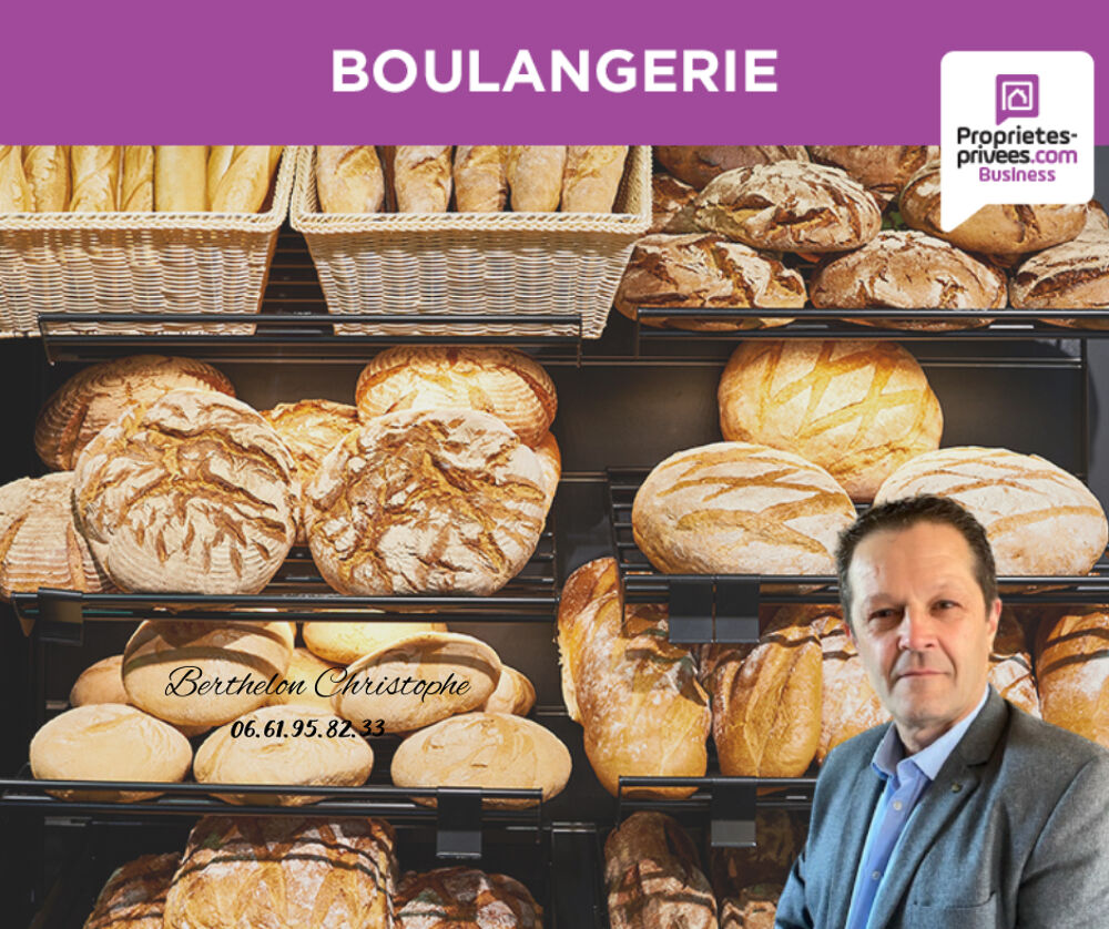   EXCLUSIF !  Fonds de Commerce de Boulangerie Pâtisserie 