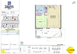  Appartement � vendre 2 pi�ces 40 m�