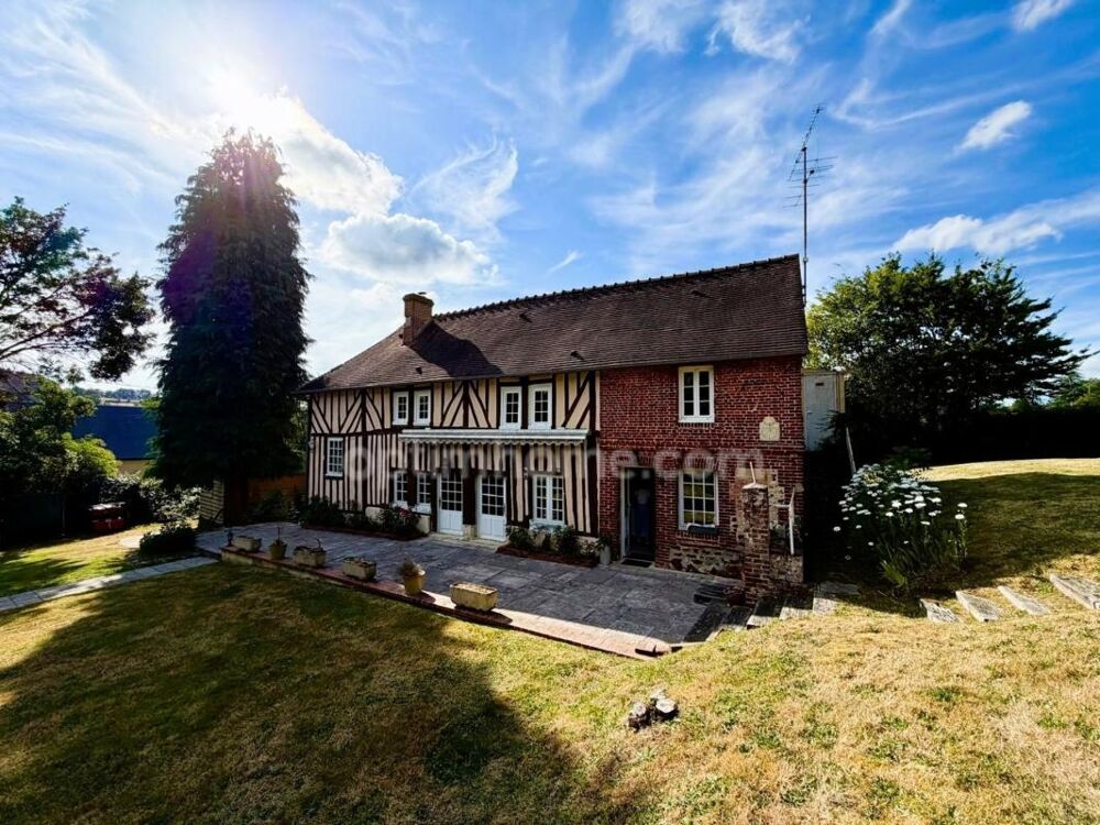 Vente Maison Maison normande de caractère de 121 m² avec 4 chambres, vie de plain-pied, Le Mesnil-Guillaume (14100), à moins de 10 minutes de Lisieux