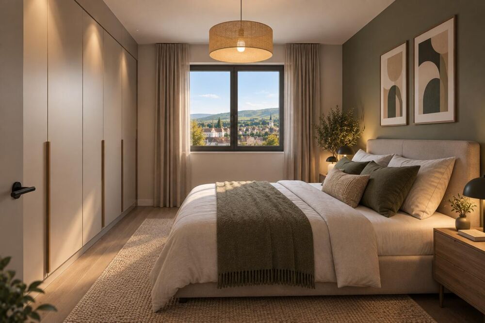 T4 AMBÉRIEU EN BUGEY 85m² - BALCON - GRAND SÉJOUR/CUISINE