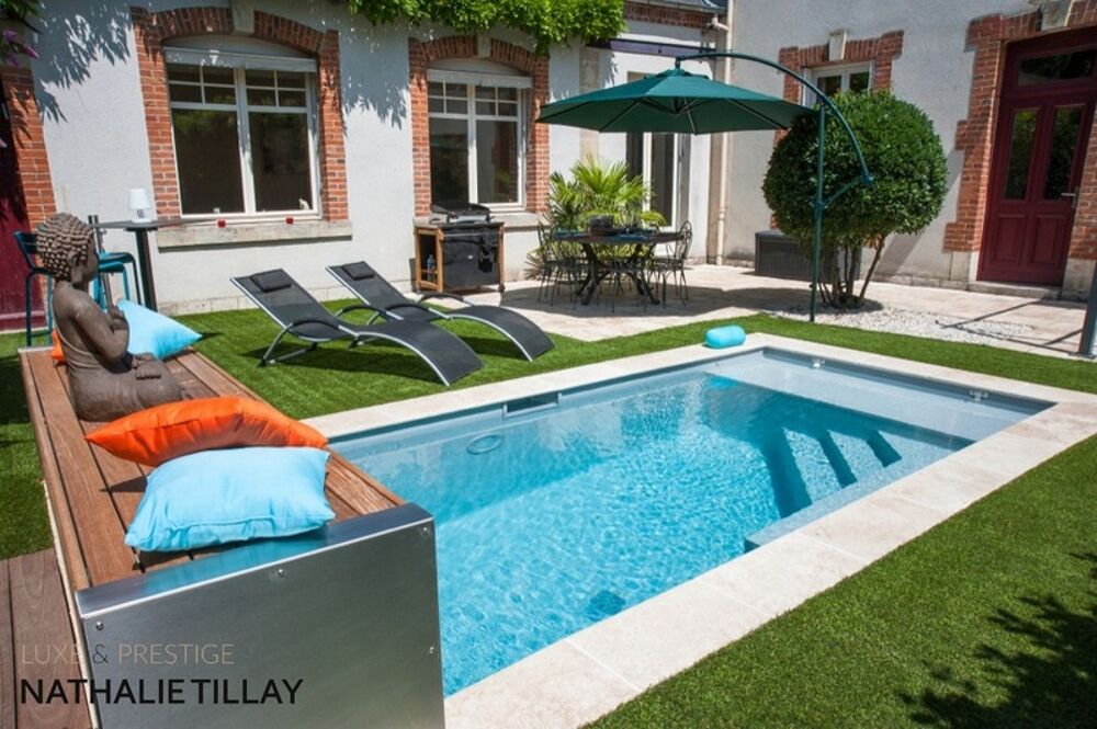 Vente Maison Orleans St Marceau, maison a vendre, jardin et piscine, climatisation, parfait etat , coup de coeur Orleans
