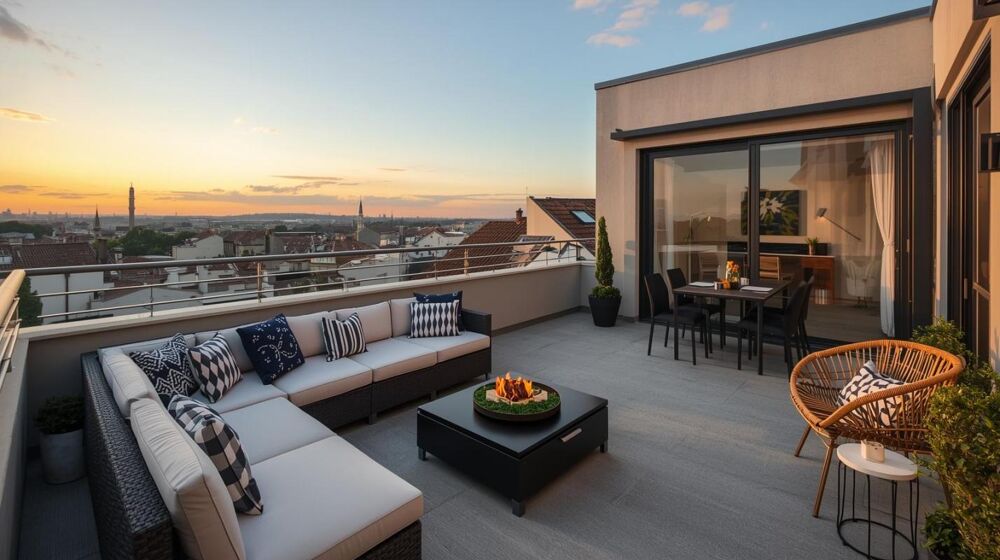 **DISPO IMMÉDIATE - TERRASSE DE 36 M2 - STATIONNEMENT - SUPERBE APPARTEMENT 4 PIÈCES PROXIMITÉ COMMERCES