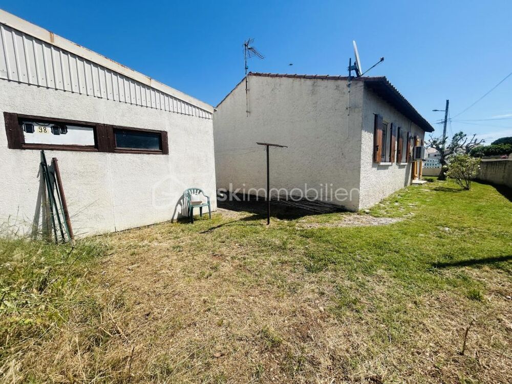 Vente Maison Maison de plain pied 3 chambres + garage + Atelier de 44 m² sur terrain de 513 m² Marguerittes
