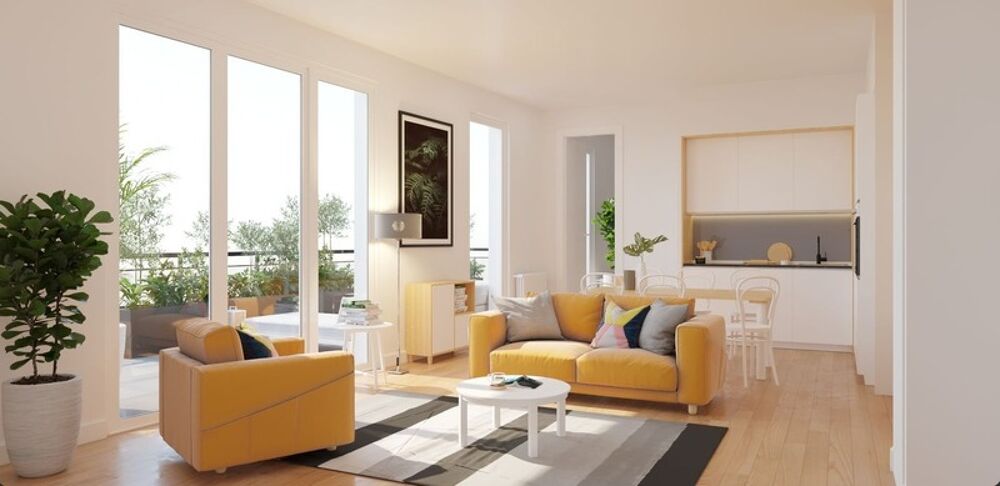 Vente Appartement T3 de 68 m² avec terrasse et parking – À moins de 5 km de Paris Aubervilliers