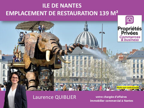   44200 NANTES - CESSION D'UN EMPLACEMENT DE RESTAURATION ? ÎLE DE NANTES ? 139 M² 