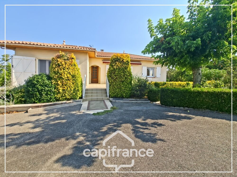 Maison familiale 136m² sur sous-sol intégral à MOISSAC, 3 grandes chambres, beaux volumes, environnement calme