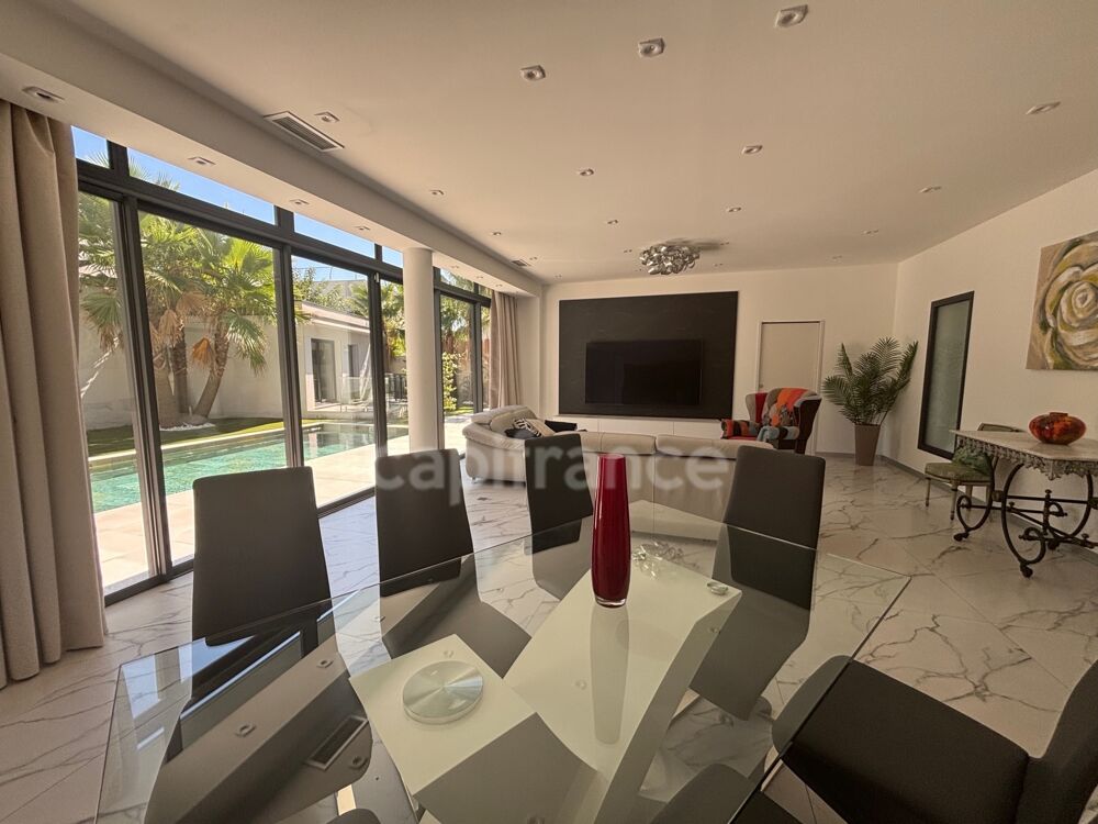 Vente Maison GRAU D'AGDE, VILLA CONTEMPORAINE P7 AVEC DOUBLE GARAGE, PRESTATIONS LUXUEUSES PROCHE MER, SECTEUR CALME Le grau d agde