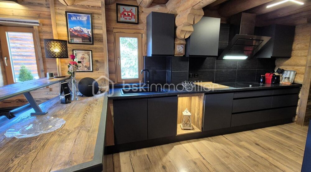 Vente Chalet ?? CHALET D'EXCEPTION EN RONDINS – ALL0S – PRESTATIONS HAUT DE GAMME – VUE PANORAMIQUE ? Allos