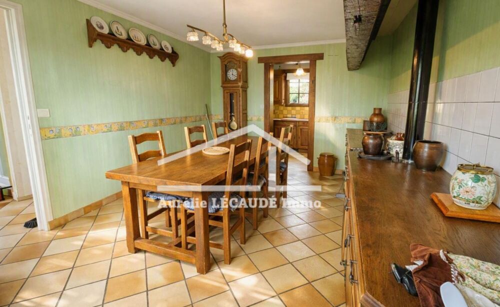 Vente Maison CLERES - MAISON PLAIN PIED 115m² 3 CHAMBRES - TERRAIN DE 9700m² Cleres