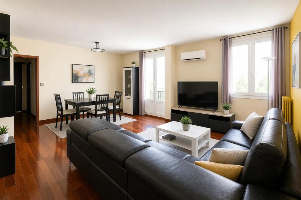 Appartement T4 / 2 chambres / Grand séjour / Quartier Plaisance
