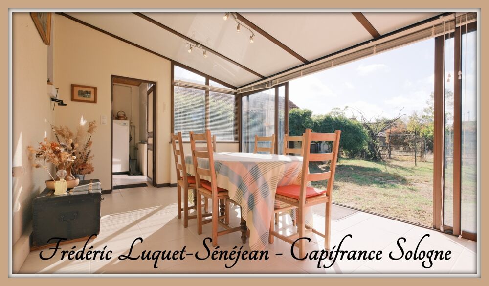 Vente Maison MAISON INDIVIDUELLE 5 PIÈCES À RÉNOVER – GRANDE VÉRANDA CHAUFFÉE, GRAND JARDIN ET DÉPENDANCES – LAMOTTE-BEUVRON (41) Lamotte beuvron