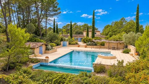   Propriété à vendre 6 pièces à BRAS (83) - grand calme - sans vis-à-vis - terrain de 2,7 ha - 5 000 m² clôturés - piscine à débor Villa - 6 pièce(s) - 248 m²