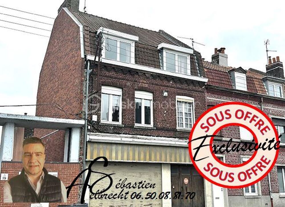 Vente Maison OPPORTUNITE - PROCHE METROS 'MARBRERIE' et 'MONS SART' - MAISON A USAGE D'INVESTISSEMENT OU D'HABITATION Hellemmes lille