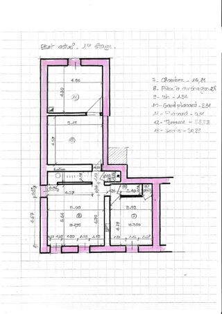  Maison  vendre 2 pices 59 m