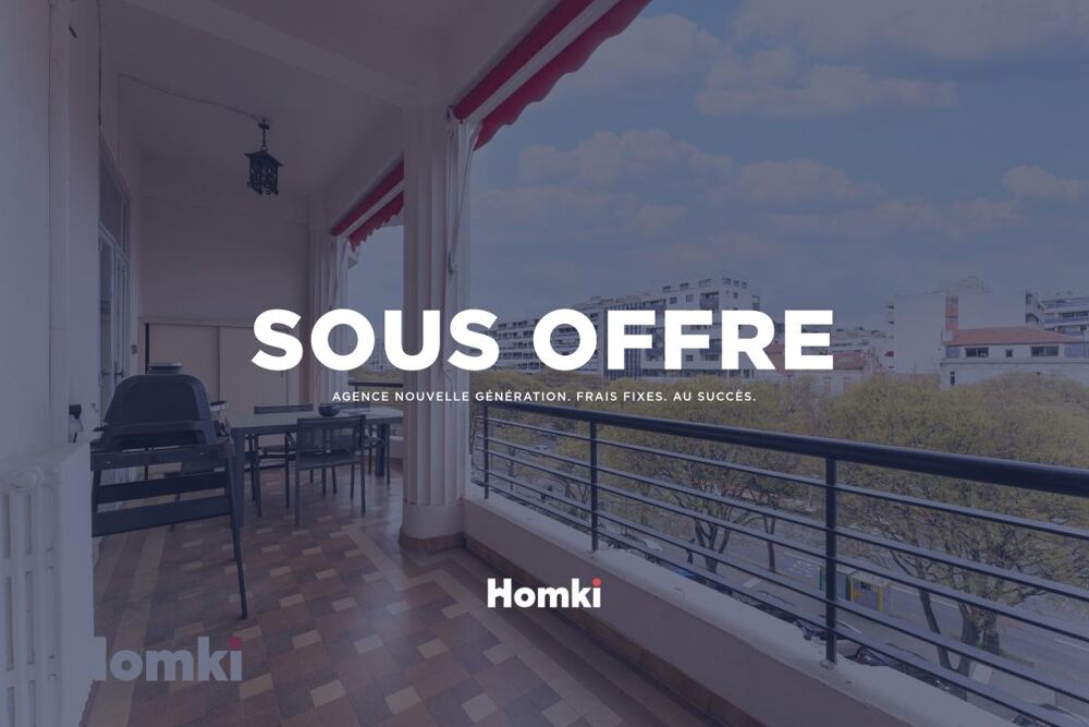 Appartement T3 de 103 m² à Marseille 13008, Avenue du Prado