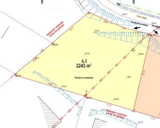  Terrain � vendre 2243 m�
