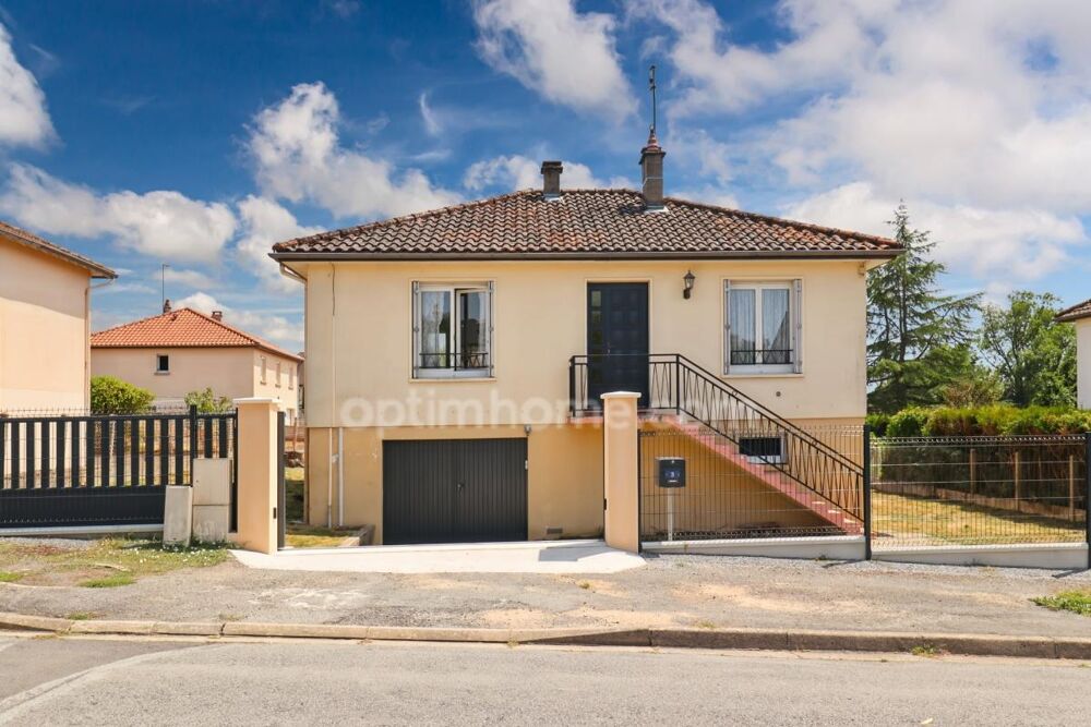 Vente Maison Maison Individuelle sur sous-sol de 65 m² environ - 4 pièces - 1 voir 2 Chambres - Garage -Parcelle 700 m² -MAGNAC LAVAL (87) Magnac laval