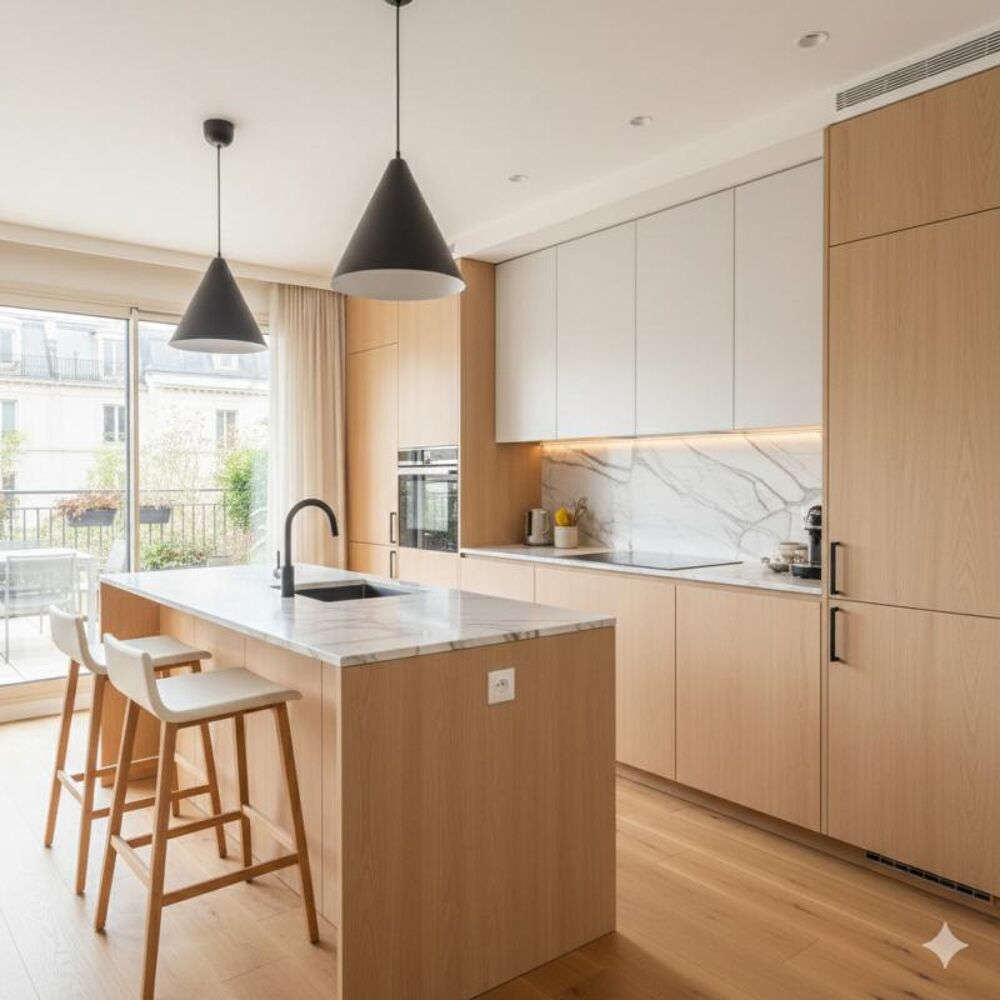 Vente Appartement PUTEAUX – Un lumineux 3 pièces avec balcon, parking et cave Puteaux