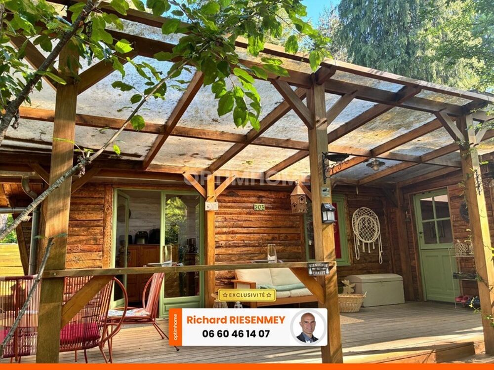 Chalet 40m² récent avec terrasse