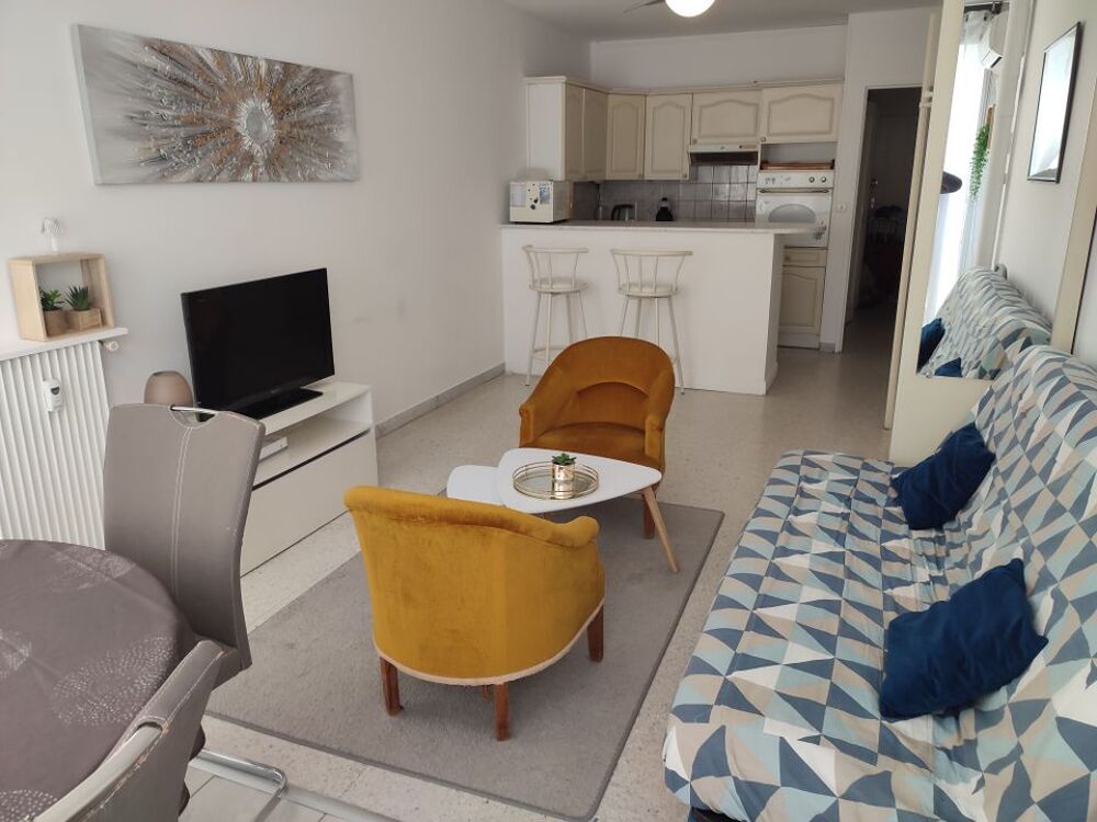 Location Appartement Studio de 36m2 à louer sur Antibes Antibes