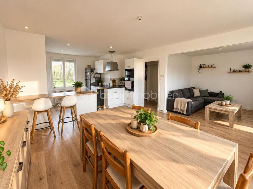 Vente Maison MAISON RÉNOVÉE DE 110 M², 3 CHAMBRES, SOUS-SOL AMÉNAGÉ ET JARDIN CLOS Les brouzils