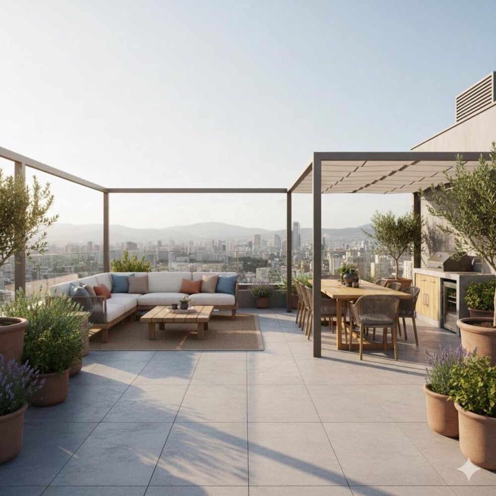 Vente Appartement **APPARTEMENT d'EXCEPTION – 5 Pièces en Dernier Étage avec Terrasses proche du Métro Mairie d' Issy-les-Moulineaux** Issy les moulineaux