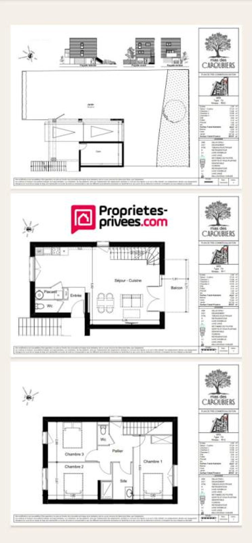 Vente Maison Maison Perpignan 4 pièces de 89 m2 avec jardin Perpignan