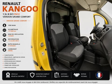 Kangoo Express 1&deg; Main / 1.5L B DCI 95cv de 2021 version GRAND CONFORT CLIM 2021 occasion 60430 Abbecourt