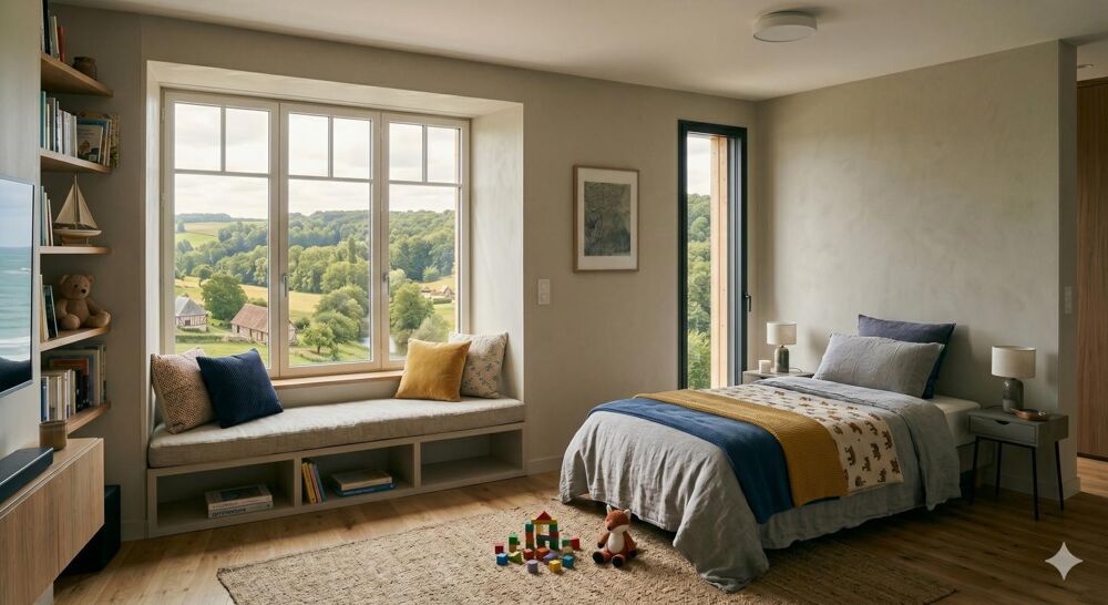 Vente Appartement TROUVILLE-SUR-MER – SUPERBE 4 PIÈCES AVEC BALCONS À QUELQUES MINUTES DE LA PLAGE Trouville sur mer