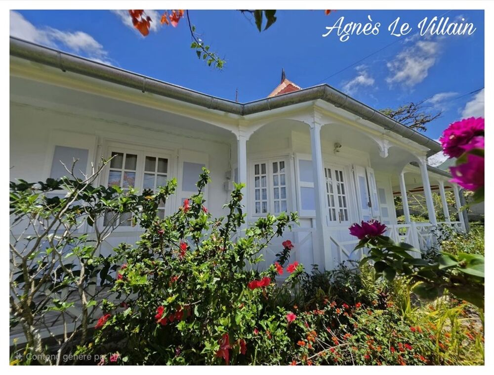 Authentique Villa Créole Restaurée avec Garage