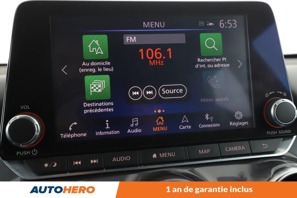 Juke 1.0 DIG-T Tekna BVM6 114 ch 2022 occasion 92130 Issy-les-Moulineaux