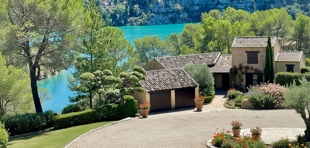 Villa d'exception pied dans l'eau - Domaine privé du lac d'Esparron