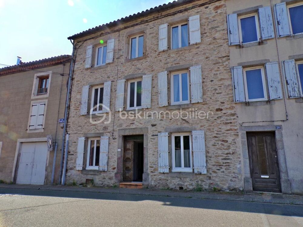 ? Maison en pierre de 116 m² avec jardin & dépendance  Charme, espace et potentiel !
