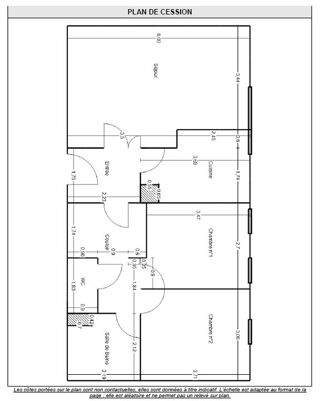  Appartement à louer 3 pièces 67 m²