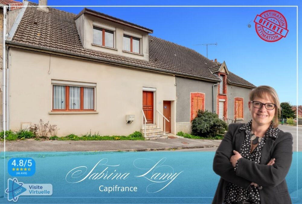Lot 2 Maisons à vendre 6 pièces -Mareuil en Brie (51)Une Habitable la seconde à Rénover