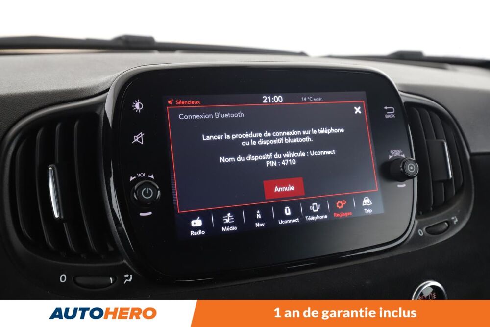 500 C 1.4 Turbo T-Jet 595 Competizione MSQ 180 ch 2022 occasion 92130 Issy-les-Moulineaux