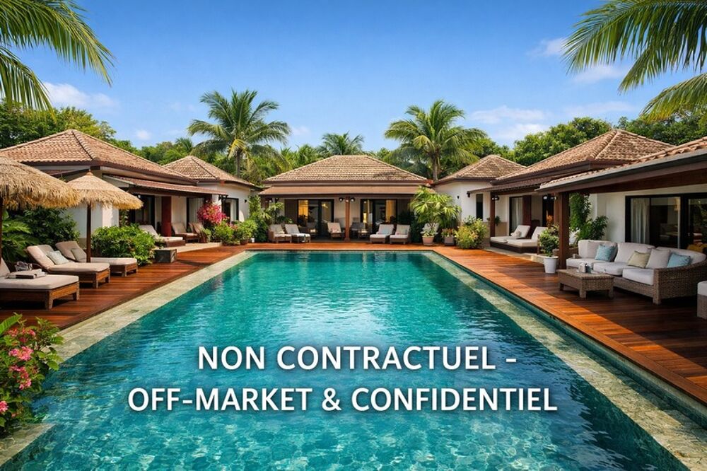 Vente Propriété/Château EN EXCLUSIVITE - PROPRIETE CONFIDENTIELLE A 100M DE LA PLAGE - 6 SUITES – PISCINE A DEBORDEMENT – POTENTIEL UNIQUE - SAINT FRANC Saint francois
