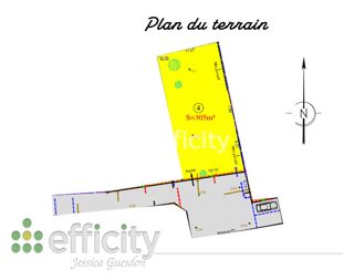  Terrain à vendre 305 m²