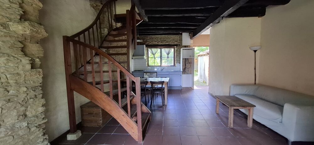 Maison composée de deux parties séparées (ou pas) 10 pièces 167 m2, LA CHAPELLE AUBAREIL (24)