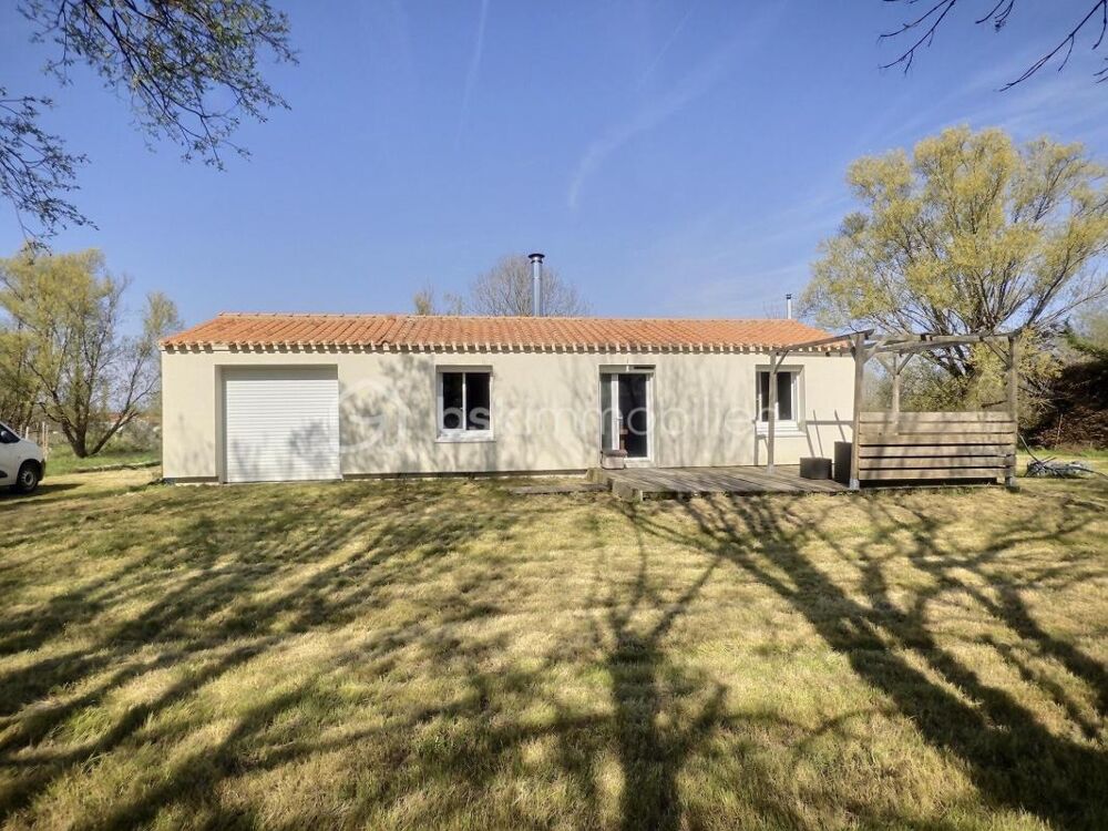Maison T3 avec terrain 1400m2, terrasse et garage  5 minutes de St Jean de Monts