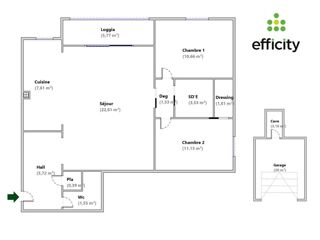  Appartement à vendre 3 pièces 67 m²