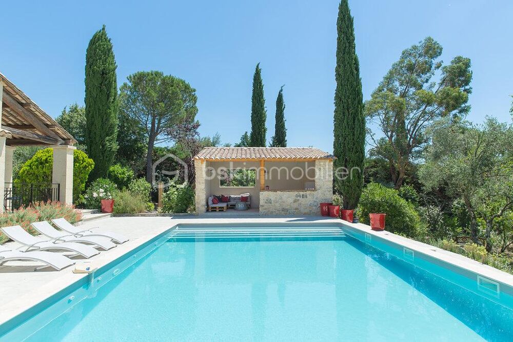 Vente Maison UZES - MAS DE CARACTERE DE 397M2 SUR 3900M2 JARDIN AVEC PISCINE Uzes