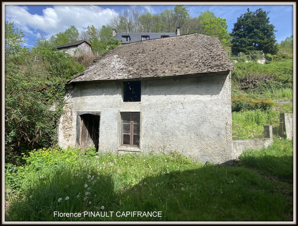 Vente Remise/Grange Dpt Hautes Pyrnes (65),  vendre LES ANGLES maison P1 de 50 m - Terrain de 609,00 m - Plain pied Lourdes